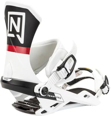 Nitro Plast Team Pro '24 snowboardbindning, vit, L