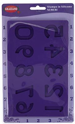 Graziano Stampo in Silicone Numeri - 200 g