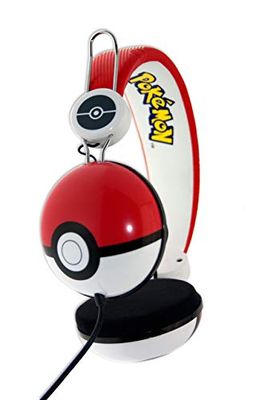 OTL Technologies Pokemon Poke Ball Wired Headphones for Ages 8 Up