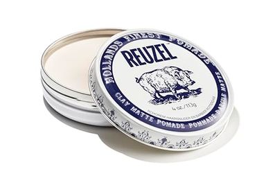Reuzel Clay Matte Pomade, Hair Holding Wax For Men, 113 g