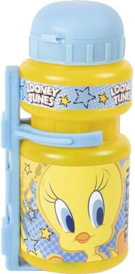 Butelka rowerowa Looney Tunes 350 ml chłopięca dziewczyna niebieska żółta Titti Silvestro uniwersalny rower