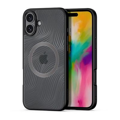 Dux Ducis Aimo Mag Series telefoonhoesje voor iPhone 16 Plus, zwart