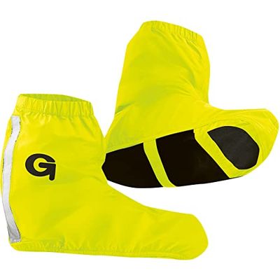 Gonso Funda para Zapatos de Lluvia, Guantes de conducción Unisex Adulto, Amarillo, Medium