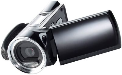 Somikon DV-812.HD Full HD Câmara de vídeo (12 Mpx, 8x Zoom digital, ecrã táctil de 6,9 cm), porta HDMI, leitor de cartões SD/SDHC) (importado)