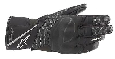 Alpinestars Andes V3 Drystar långa motorcykelhandskar långa svarta L unisex enduro/äventyr året runt textil