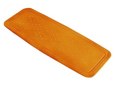 Kleine Wolke 1 Tappetino da Bagno Arosa Arancione, Polivinilcloruro (PVC), 50 x 100 cm