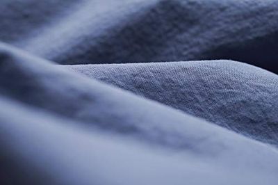 L1NK STUDIO Pillowcases oxford cotton 100% (60X60 cm or 24"X24") (Percale 200 threads) Plain dyed (Pack 2 units) BLUEBERRY