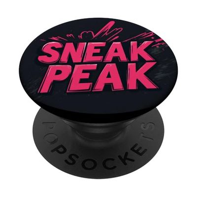 Disfraz de Sneak Peak Statement para adultos y niños PopSockets PopGrip Adhesivo