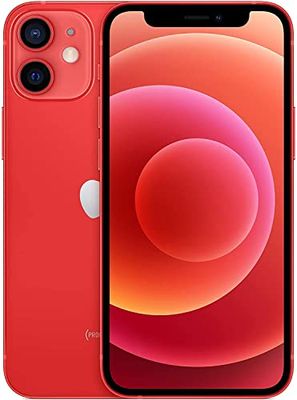 Apple iPhone 12 Mini, 64GB, Red - Unlocked (Renewed Premium)