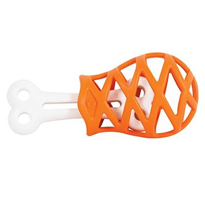 JW JW36876 HOL-ee Gourmet Turkey, kalkoenbeen van rubber voor hond, M