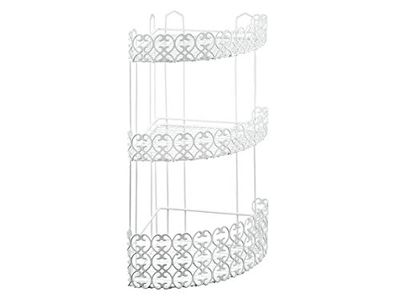 Metaltex Reloj, Blanco, 25 x 25 x 51 cm