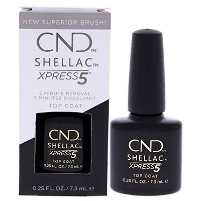 CND Shellac Smalto per Unghie, Xpress 5 Top, 7.3 ml