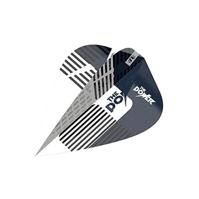 Target Darts Phil Taylor Power 9-Five Gen 9 Pro Ultra - Plumas para Dardos Unisex, Color Blanco y Azul