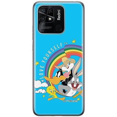 ERT GROUP mobiel telefoonhoesje voor Xiaomi REDMI 10C origineel en officieel erkend Looney Tunes patroon 016 optimaal aangepast aan de vorm van de mobiele telefoon, hoesje is gemaakt van TPU