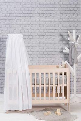 Jollein Véu vintage 155 cm, branco, véu vintage, 155 cm, branco, véu vintage, 155 cm, branco, de