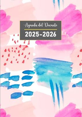 Agenda e Registro Docente 2025 2026 9 classi: Planner settimanale e mensile da Settembre a Luglio, completa e pratica | Grande Registro Del Professore per l'anno Scolastico 25/26 | Formato A4.