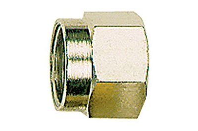 wartelmoer, M18 x 1,5, buitendiameter buis: 12 mm, werkdruk max. 60 bar, temperatuur max 150 °C, messing vernikkeld