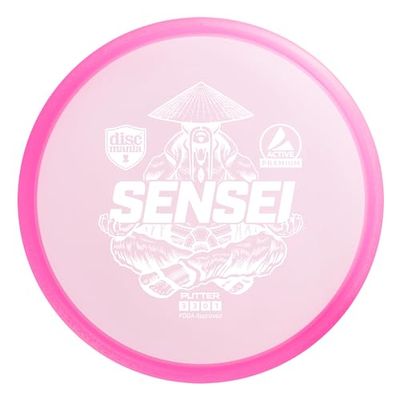 Discgolf Putter Premium Sensei 3/3/0/1 Pink