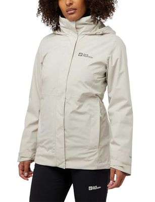 Jack Wolfskin Dames rode wand 3-in-1 Jkt W Jacket