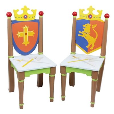 Fantasy Fields 2 chaises en Bois pour Chambre Enfant bébé garçonbibliothèque en Bois enfantTD-11837A2