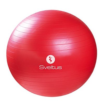 Sveltus Unisex Adult Gymball, Red, 65 cm