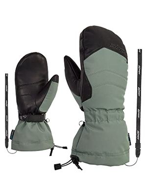 Ziener KILATI - Muffolo da sci da donna, impermeabile, lana, freeride, verde, 7