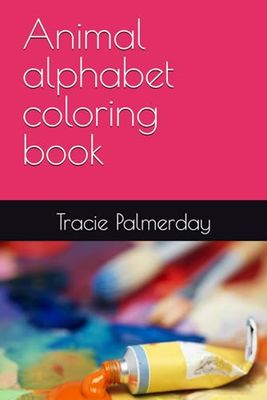 Animal alphabet coloring book