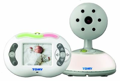 Tomy Y7581EU - Baby monitor digitale video e audio, colore: Bianco