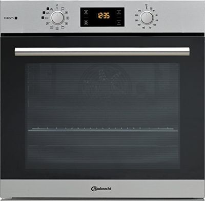 Bauknecht BAR2S K8 V2 IN Four à vapeur avec sortie de four à 2 positions/A+/71 L d'espace de cuisson maxi/air chaud/vapeur douce avec ajout d'humidité/nettoyage facile avec intérieur SmartClean, acier