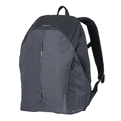 BASIL MOCHILA B-SAFE NORDLIGHT REFLECT.NEGRO IMPER