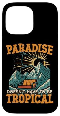 Snowboarding Snowboard Vintage Retro Paradise Doesn't Have Case for iPhone 14 Pro Max