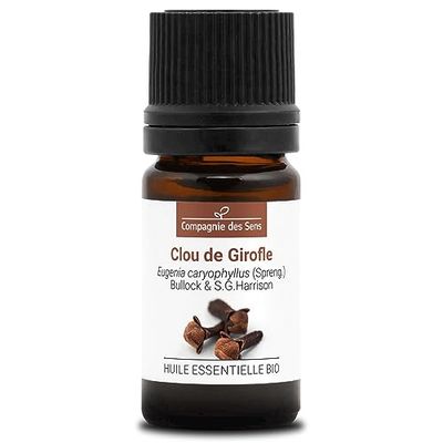 CHIODI DI GAROFANO BIO - 5mL - Olio Essenziale di Qualità Premium - 100% Puro, Naturale, Garantito ChromaCert® - Chemiotipizzato & Integrale