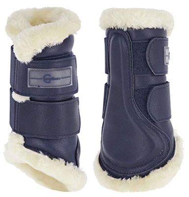 Zachte beenkappen Pelisa navy, Full (L)