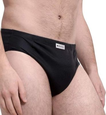 SliPss - Slip pour l’incontinence urinaire - Taille M - Couleur Noire - Absorption Légère jusqu’à 200ml - Égal à 2-3 Compresses Jetables - Lavable et Réutilisable - Discret et Confortable - 1 Unité