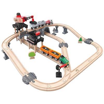 Hape E3756 Mining Loader Wooden Train Set