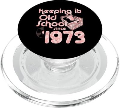 Guardando discos de vinilo de la vieja escuela desde 1973 PopSockets PopGrip para MagSafe