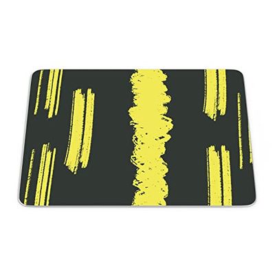 Bonamaison, Tapis de Souris Rectangle Imprimé Numériquement, Fond Antidérapant, pour Bureau et Maison, Taille: 22x18cm