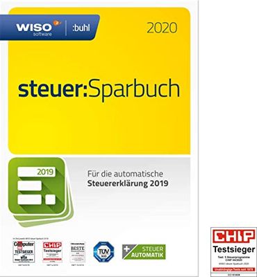 WISO control: savings book 2020 (for tax year 2019 | frustration- packaging)