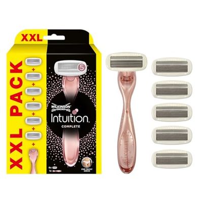 Wilkinson Sword Intuition Complete Pour Femmes - 1 Rasoir + 6 Lames