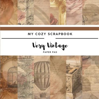 Very Vintage Scrapbook Paper: Vintage Inspired Scrapbook Pages