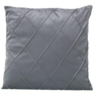 Alexandra House Living Grijs textielkussen, 45 x 45 cm