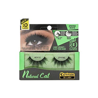 Pestañas Postizas Ebin New York Natural Cat Sphynx - Marca: Ebin New York - EAN: 0812429031783
