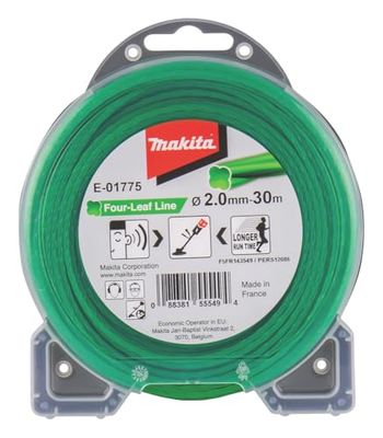 Makita Fil nylon Trèfle torsadé MAKITA 2 mm x 30 m - E-01775