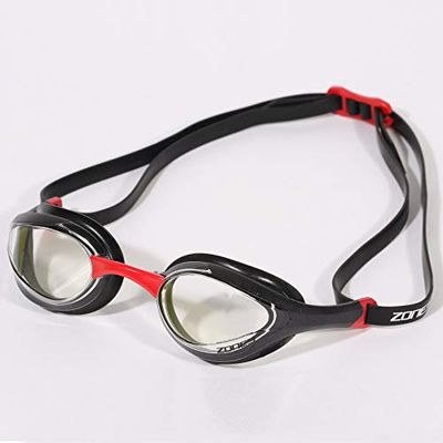 ZONE3 - Lunettes de natation Volare primées | Verres transparents pour une visibilité maximale | Joints en silicone ultra doux et ajustement personnalisé | Pont de nez interchangeable et profil bas