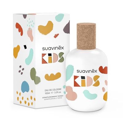 Suavinex, Eau de Cologne pour Enfats, Suavinex Kids, Parfum pour Filles et Garçons de 3 à 10 Ans, Fruité et Amusant, Testé Dermatologiquement, avec Vaporisateur, 100 ml