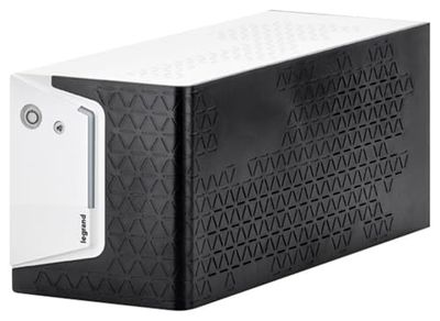 LEGRAND, Keor SP 310184 UPS met 800 VA/480 W - 1 x geaard stopcontact, 1 x IEC - 1 x batterij 12 V/9 Ah, AVR, led-monitoring