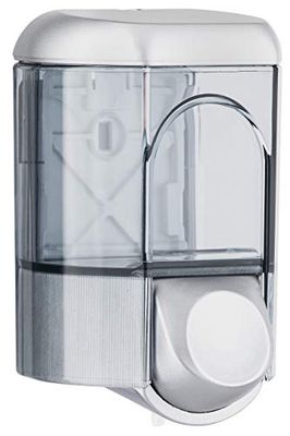Mar Plast A56100 Distributeur de Savon Liquide 0,35 l Chromé 160 x 95 x 95 mm