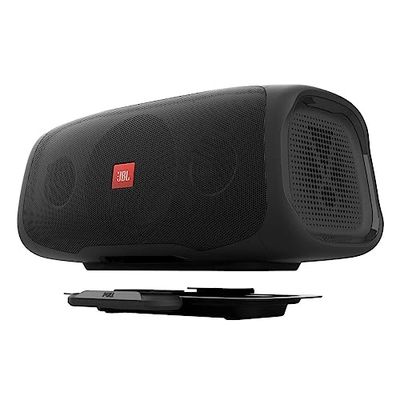 JBL BASSPRO GO subwoofer perfect geïntegreerd in het voertuig en Bluetooth-luidspreker met geïntegreerd spectrum, draagbaar