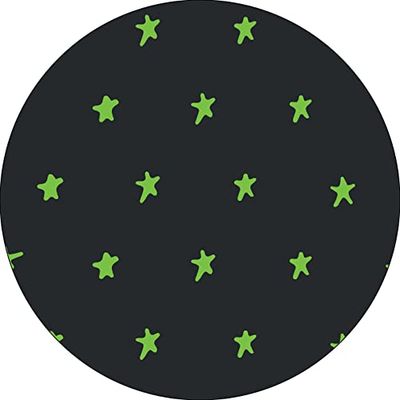 Bonateks, Ronde digitaal bedrukte muismat, antislip onderkant, voor kantoor en thuis, diameter: 22 cm