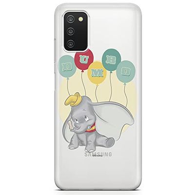 ERT GROUP mobiel telefoonhoesje voor Samsung A03S origineel en officieel erkend Disney patroon Dumbo 003 optimaal aangepast aan de vorm van de mobiele telefoon, gedeeltelijk bedrukt